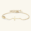 Wholesale Women's Small Fresh Geometric Moissanite 925 Sterling Silver Bracelet With Electroplating
