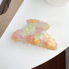 Wholesale Women's Small Fresh Style Handmade Pvc Broken Flower Hair Shark Clip