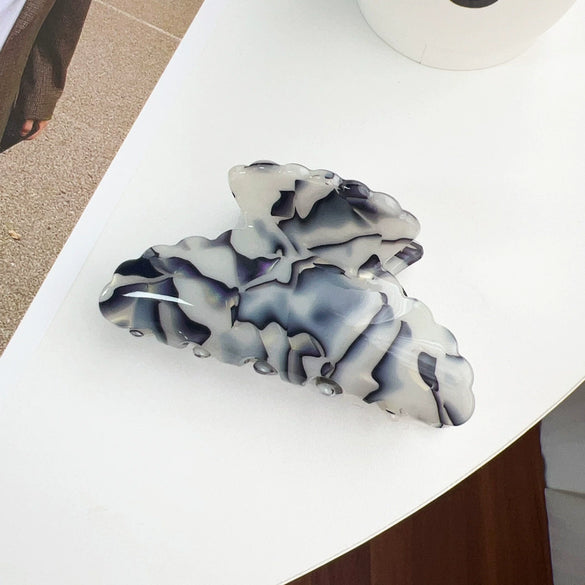Wholesale Women's Small Fresh Style Handmade Pvc Broken Flower Hair Shark Clip