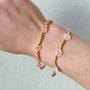 Wholesale Women's Soft Clay Geometric Beaded Bracelet Hand Knitted Retro Versatile Style