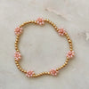 Wholesale Women's Soft Clay Geometric Beaded Bracelet Hand Knitted Retro Versatile Style
