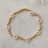 Wholesale Women's Soft Clay Geometric Beaded Bracelet Hand Knitted Retro Versatile Style