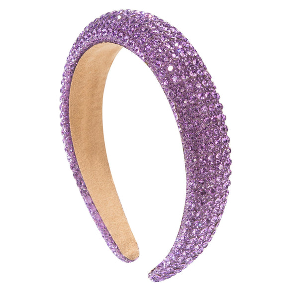 Wholesale Women's Sponge Headband Set With Diamonds Geometric Simple Style