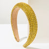Wholesale Women's Sponge Headband Set With Diamonds Geometric Simple Style