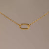 Wholesale Women's Square Geometric Copper 12 Birthstone Pendant Bracelet Accessories Set With Diamonds