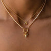 Wholesale Women's Square Geometric Copper 12 Birthstone Pendant Bracelet Accessories Set With Diamonds