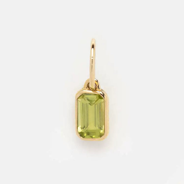 Wholesale Women's Square Geometric Copper 12 Birthstone Pendant Bracelet Accessories Set With Diamonds