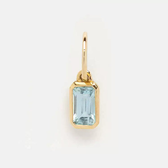 Wholesale Women's Square Geometric Copper 12 Birthstone Pendant Bracelet Accessories Set With Diamonds