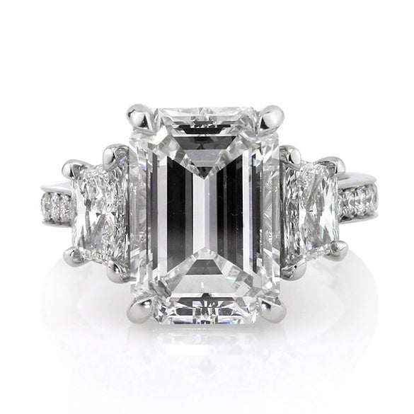 Wholesale Women's Square Geometric Copper Engagement Ring Inlaid With Zircon