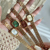 Wholesale Women's Square Quartz Watch With Alloy Case And Stainless Steel Strap And Buckle Exquisite Retro Medieval Style
