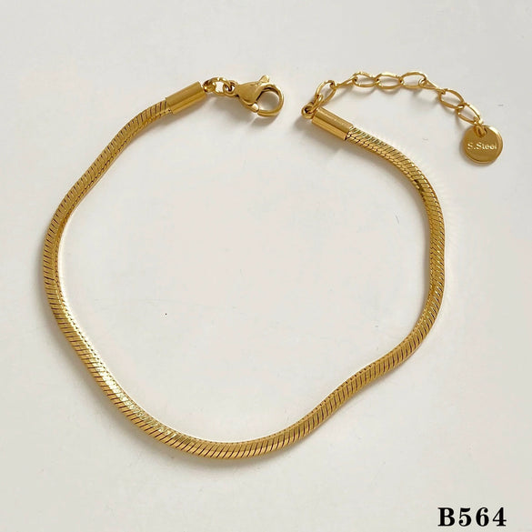 Wholesale Women's Stacked Beads Love Bracelet Suit Stainless Steel Geometric Design Electroplated Tennis Chain Simple High Grade Bracelet