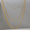 Wholesale Women's Stacking Hiphop Necklace Stainless Steel Oshaped Chain Geometric Style Electroplated