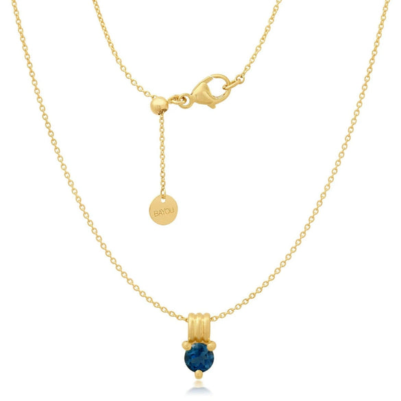 Wholesale Women's Stacking Style Zodiac Zircon Stainless Steel Pendant Necklace Electroplated 18K Gold Color Retention