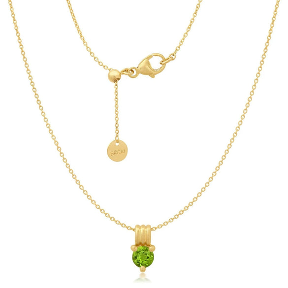 Wholesale Women's Stacking Style Zodiac Zircon Stainless Steel Pendant Necklace Electroplated 18K Gold Color Retention