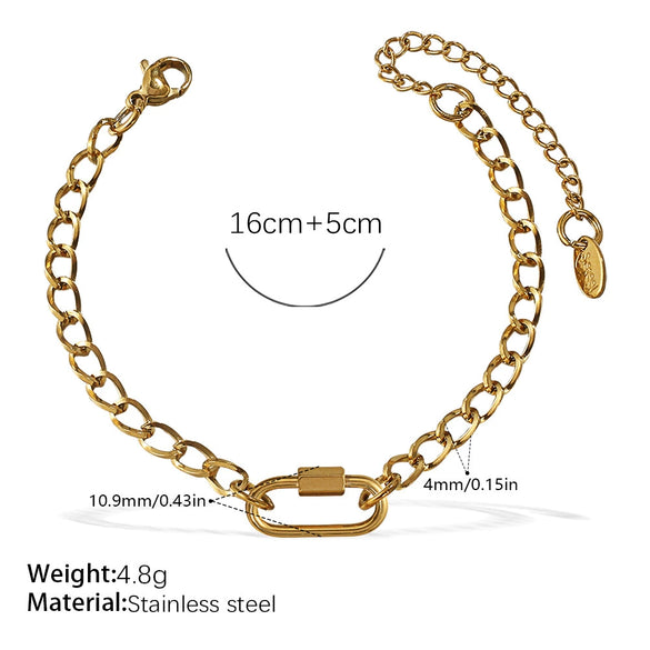 Wholesale Women's 316L Stainless Steel And Alloy Bracelets And Necklaces With Geometric And Small Animal Patterns Electroplated