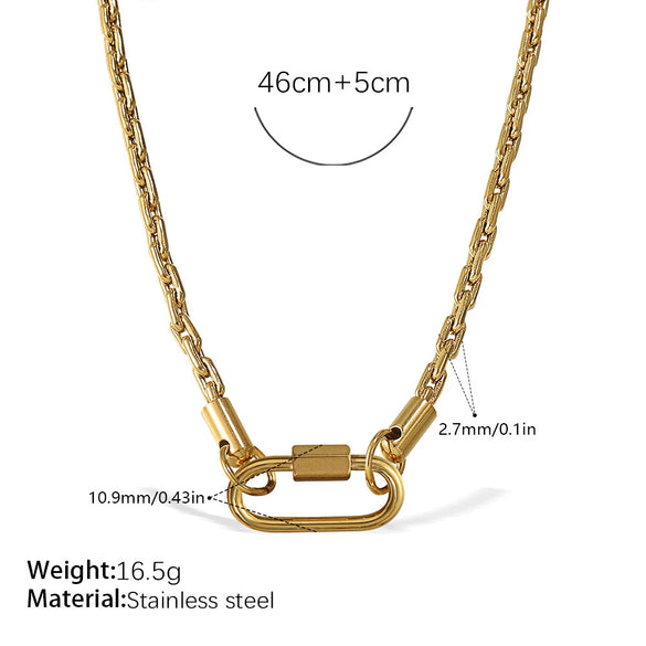 Wholesale Women's 316L Stainless Steel And Alloy Bracelets And Necklaces With Geometric And Small Animal Patterns Electroplated