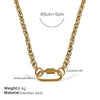 Wholesale Women's 316L Stainless Steel And Alloy Bracelets And Necklaces With Geometric And Small Animal Patterns Electroplated