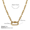 Wholesale Women's 316L Stainless Steel And Alloy Bracelets And Necklaces With Geometric And Small Animal Patterns Electroplated