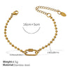 Wholesale Women's 316L Stainless Steel And Alloy Bracelets And Necklaces With Geometric And Small Animal Patterns Electroplated