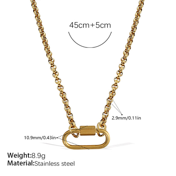 Wholesale Women's 316L Stainless Steel And Alloy Bracelets And Necklaces With Geometric And Small Animal Patterns Electroplated