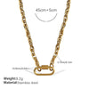 Wholesale Women's 316L Stainless Steel And Alloy Bracelets And Necklaces With Geometric And Small Animal Patterns Electroplated
