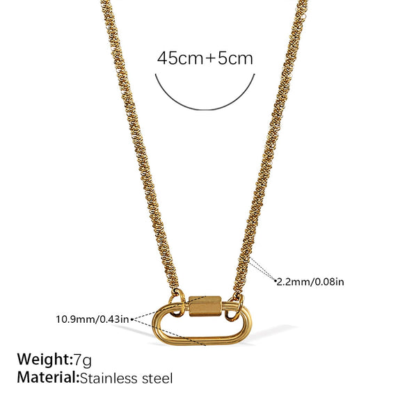 Wholesale Women's 316L Stainless Steel And Alloy Bracelets And Necklaces With Geometric And Small Animal Patterns Electroplated