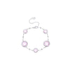 Wholesale Women's Stainless Steel And Titanium Steel Electroplated Heart Water Drop Bell Pattern Clavicle Chain Bracelet And Necklace Jewelry