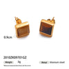Wholesale Women's Stainless Steel And Titanium Steel Electroplated Jewelry Set Ins Style Minimalist Sweater Chain Accessories