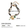 Wholesale Women's Stainless Steel And Titanium Steel Electroplated Sweater Chain Necklace Accessories In Ins And Minimalist Style