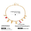 Wholesale Women's Stainless Steel And Titanium Steel Jewelry Geometric French Vintage Minimalist Electroplated Necklace