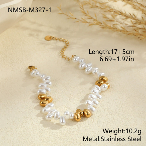 Wholesale Women's Stainless Steel And Titanium Steel Jewelry Set With Heart Water Drop And Bell Patterns Electroplated Design
