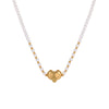 Wholesale Women's Stainless Steel And Titanium Steel Jewelry Set With Heart Water Drop And Bell Patterns Electroplated Design