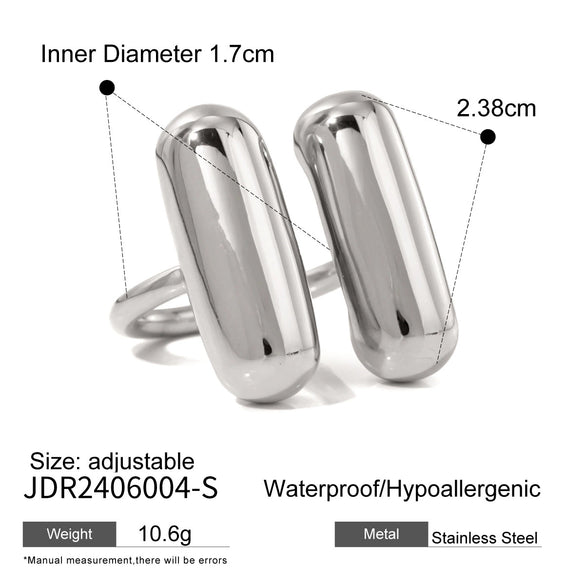 Wholesale Women's Stainless Steel And Titanium Steel Jewelry With Love Water Drops Bell Pattern Earrings And Necklace Electroplated