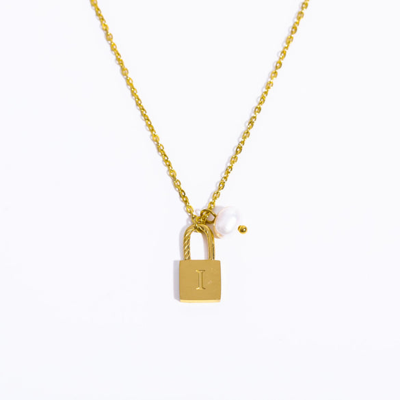 Wholesale Women's Stainless Steel And Titanium Steel Letter And Constellation Handmade Pendant Necklace With O Chain