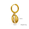 Wholesale Women's Stainless Steel Animals Zodiac Handmade Fine Throwing Vacuum In Furnace Polished Starfish Pendant Earrings