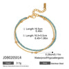 Wholesale Women's Stainless Steel Bracelet With Geometric Starburst Design Electroplated Hand Jewelry