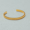 Wholesale Women's Stainless Steel Bracelets Light Luxury Style Geometric Electroplated