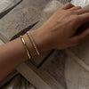 Wholesale Women's Stainless Steel Bracelets Light Luxury Style Geometric Electroplated