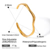 Wholesale Women's Stainless Steel Bracelets Light Luxury Style Geometric Electroplated