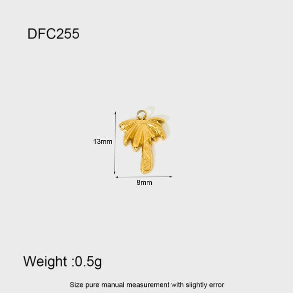 Wholesale Women's Stainless Steel Brushed Geometric Lemon Cherry Love Pendant Jewelry Accessories