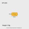 Wholesale Women's Stainless Steel Brushed Geometric Lemon Cherry Love Pendant Jewelry Accessories
