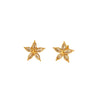 Wholesale Women's Stainless Steel Butterfly And Flower Pattern Electroplated Ear Jewelry