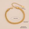 Wholesale Women's Stainless Steel Cuban Bracelet With Electroplating In Ins Style