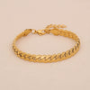 Wholesale Women's Stainless Steel Cuban Bracelet With Electroplating In Ins Style