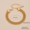 Wholesale Women's Stainless Steel Cuban Bracelet With Electroplating In Ins Style