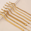 Wholesale Women's Stainless Steel Cuban Bracelet With Electroplating In Ins Style
