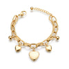 Wholesale Women's Stainless Steel Double Layer Tree Of Life Pendant Bracelet With Geometric Pattern