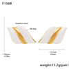 Wholesale Women's Stainless Steel Drip Oil Geometric Glazed Wings Earrings Pvd Plated