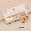 Wholesale Women's Stainless Steel Earrings With Diamond Inlay Butterfly Heart Star And Geometric Patterns