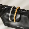 Wholesale Women's Stainless Steel Electroplated Bracelet With Irregular And Geometric Patterns